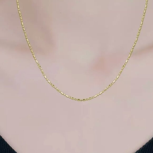 NWOT Dot & Dash Link 18" Chain Necklace - Picture 1 of 4